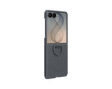 Samsung Galaxy Z Flip 8 6.9" Silicone Case with Ring and Magnet Graphite - EF-EF776CBEGWW