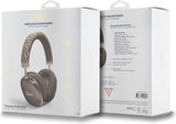 Guess GCube Metallic Script Logo On Ear Wireless Headphone Brown - GUBHK1GCTCSW