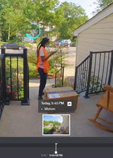 Google Nest Hello Video Doorbell Black/White - NC5100GB