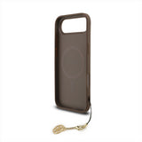 Guess 4G Charms Case for iPhone 17 Air 6.5" Tone on Tone Brown - GUHMP17MGF4GCW