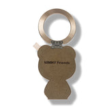 Nimmy Cool & Cute 2.0 Brown Bear Embroidery Magnetic Stand with MagSafe Brown - N-KM-BSZJ-11-B