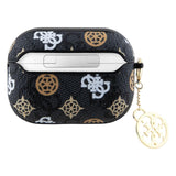 Guess 4G Peony Charm Case for Airpods Pro 2 Black - GUAP2P4RPEK