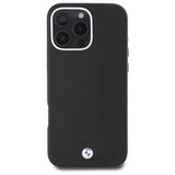 BMW Sign Full Wrapped Metal Case with MagSafe for iPhone 16 Pro Max 6.9" Black - BMHMP16X23PUFWK