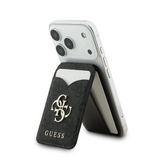 Guess 4G Big Metal Logo Magnetic Card Holder with Stand and Mirror Black - GUWMSMIP4GK
