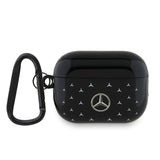 Mercedes Benz Geometry Star Pattern TPU Case for AirPods Pro 2 Black - MEAP28DMGHH