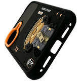 Nimmy Cool & Cute 2.0 Gorilla Case with MagSafe for iPhone 17 6.3" Black Orange - N-KMLL-IP17-016
