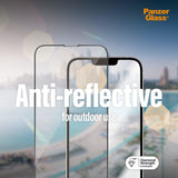 Panzer Glass Ultra Wide Fit Anti Reflective Screen Protection for iphone 13/13 Pro/14 6.1" - 2787