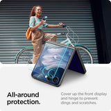 Spigen Glaster EZ Fit HD Screen Protector for Samsung Galaxy Z Flip 7 6.9" - AGL09586
