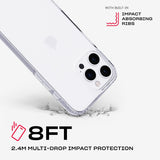 Tech21 Evo Lite for iphone 16 Pro Max 6.9" Clear - T21-11028