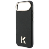 Karl Lagerfeld Karl Head Logo Case with MagSafe for iPhone 17 Air 6.5" Black - KLHMP17M5PGFKHGK