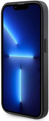 Guess Saffiano Hard Case with MagSafe for iphone 15 Pro 6.1" Black - GUHMP15LPSAHMCK