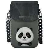 Nimmy Big Eyed Pet 2.0 Panda Phone Bag Black - N-XDY-SJB-06