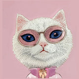 Nimmy Cool & Cute 2.0 White Rich & Beauty Cat Case with MagSafe for iPhone 17 Pro 6.3" Pink - N-KMLL-IP17-PRO-04
