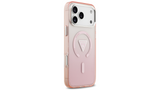 Guess IML Gradient Triangle Logo Case with MagSafe for iPhone 17 Pro Max 6.9" Pink - GUHMP17XHGTMLCGP