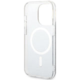 Guess IML 4G with MagSafe Hard Case for iphone 15 Pro 6.1" Black - GUHMP15LH4STK