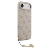 Guess 4G Charms Case for iPhone 17 Air 6.5" Tone on Tone Pink - GUHMP17MGF4GCP