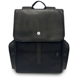 BMW Side Pockets Metal Logo Backpack 15" Black - BMBP15SIPUISLK