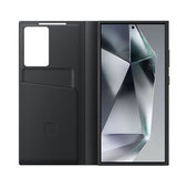 Samsung Galaxy S24 Ultra Smart View Wallet Case Black - EF-ZS928CBEGWW
