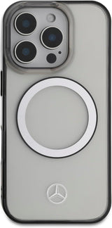 Mercedes Printed Logo Case with MagSafe for iPhone 16 Pro 6.3" Clear - MEHMP16L23HUOKC