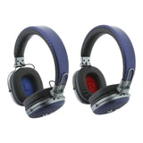 BMW Carbon Metal Logo ENC Bluetooth Wireless Headphones Navy Blue - BMBHPH072PLAV