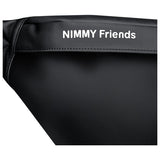 Nimmy Glasses Cool Dog Shoulder Crossbody Bag Black - N-YJ-XB-01