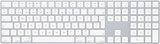 Apple Magic Keyboard with Numeric Keypad Swedish Silver A1843 - MQO52S/A
