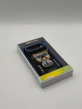 Nimmy Cool & Cute 2.0 Little Rich Tycoon Dog Case with MagSafe Stand for iPhone 17 Air 6.5" Black Blue - N-YJKM-CXZJZH-IP17-AIR-07