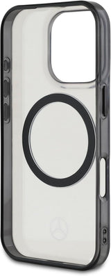 Mercedes Printed Logo Case with MagSafe for iPhone 16 Pro Max 6.9" Clear - MEHMP16X23HUOKC