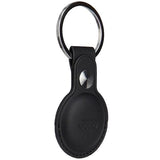 Audi Synthetic Leather AirTag Case Black - AU-ATKR-Q3/D1-BK