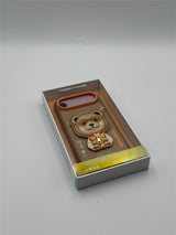 Nimmy Cool & Cute 2.0 Bear Case with MagSafe Stand for iPhone 17 Air 6.5" Brown Orange - N-YJKM-CXZJZH-IP17-AIR-011-B