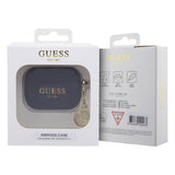 Guess 4G Charm Silicone Case for Airpods Pro 2 Black - GUAP2LSC4EK