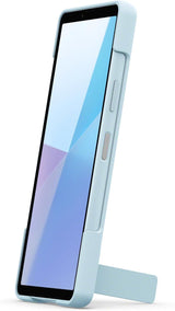 Sony Xperia 10 VI Style Cover with Stand Blue - XQZ-CBES/LGENG