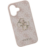 Guess 4G Big Logo Case for iPhone 16 6.1" Pink - GUHCP16S4GMGPI