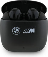 BMW M Metal Logo Print ANC ENC Bluetooth TWS In Ear Headphones Black - BMTWSM1ALKLK