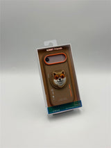 Nimmy Glasses Cool Dog Face Case with Detachable MagSafe Grip Stand for iPhone 17 Air 6.5" Brown Orange - N-YJKM-CXZJ-IP17-AIR-012