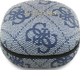 Guess 4G Classic Metal Logo TWS ENC Headphones Blue - GUTWST3P4EGB