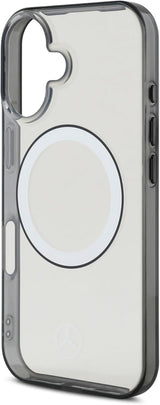 Mercedes Printed Logo Case with MagSafe for iPhone 16 6.1" Clear - MEHMP16S23HUOKC