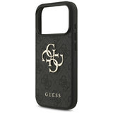 Guess 4G Big Logo Case for iPhone 17 Pro 6.3" Black - GUHCP17L4GMGGR
