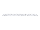 Apple Magic Keyboard with Touch ID & Numeric Keypad Danish Silver - MK2C3DK/A