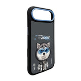 Nimmy Cool & Cute 2.0 Husky Case with MagSafe for iPhone 17 Air 6.5" Grey Blue - N-KMLL-IP17-AIR-017-A