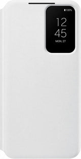 Samsung Galaxy S22 Smart Clear View Cover White - EF-ZS901CWEGWW