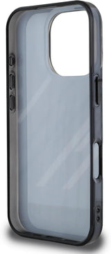 BMW Motorsport IML Random Stripes Case for iPhone 16 Pro Max 6.9" Black - BMHCP16X23HTRAK