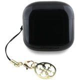 Guess Glossy Effect Printed Classic Logo & Charm TWS Earphones Black - GUTWSXMCCLK