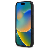 BMW Silicone Hexagon Blue Line Case with MagSafe for iPhone 16 Pro Max 6.9" Black - BMHMP16X23SHEB