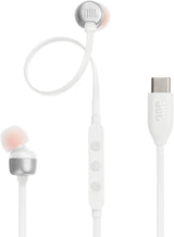 JBL Harman Tune 310C In Ear USB C Headphones White - JBLT310CWHT