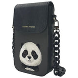 Nimmy Big Eyed Pet 2.0 Panda Phone Bag Black - N-XDY-SJB-06