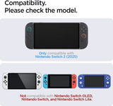 Spigen Glaster EZ Fit Screen Protector for Nintendo Switch 2 7.9" 2 Pack - AGL10156