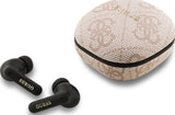 Guess 4G Classic Metal Logo TWS ENC Headphones Pink - GUTWST3P4EGP