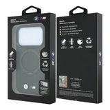 BMW Kevlar Case with 360 MagSafe Ring Stand for iPhone 17/18 Pro Max 6.9" Black - BMHMP18X26SWTKRSK