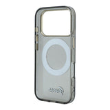 Guess IML Ring Stand 360 Script Metal Logo Case with MagSafe for iPhone 17/18 Pro 6.3" Black - GUHMP18L6HCCMSK
